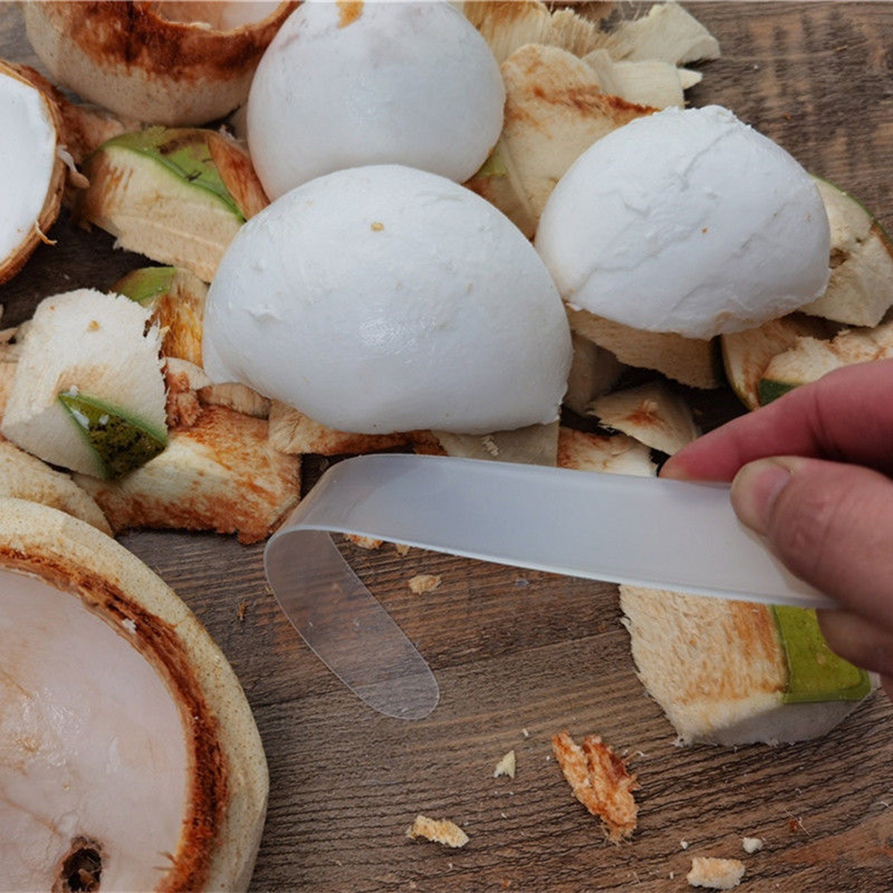 Pisau Pemotong Buah Kelapa Bahan Plastik Warna Hijau