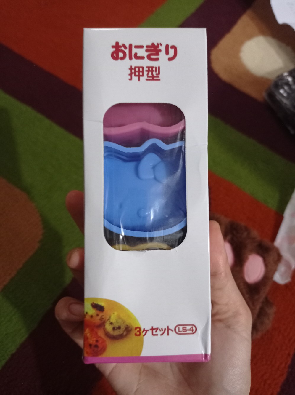 Tgb Cetakan Nasi / Rice Mold / Bento 3 In 1 Karakter (1 Set Isi 3 )