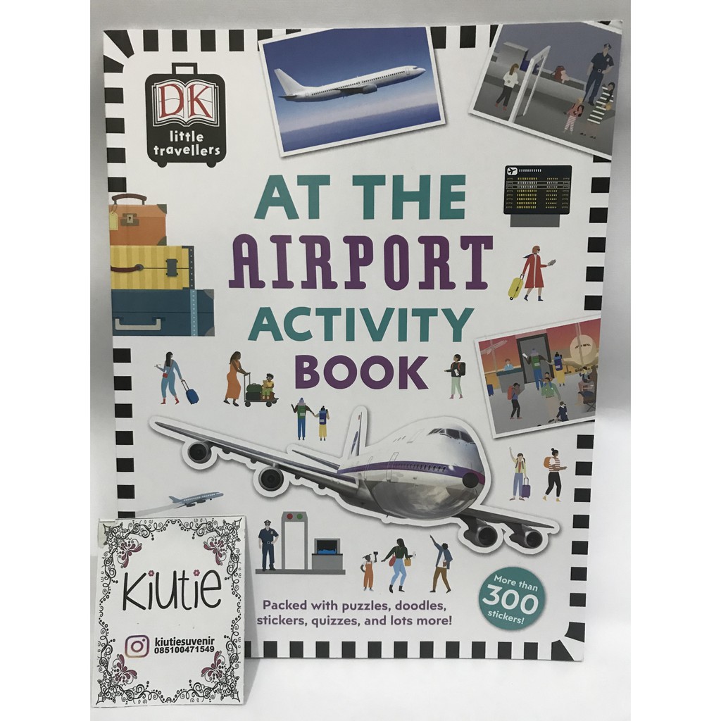 Buku Anak Import DK At The Airport Activity Book