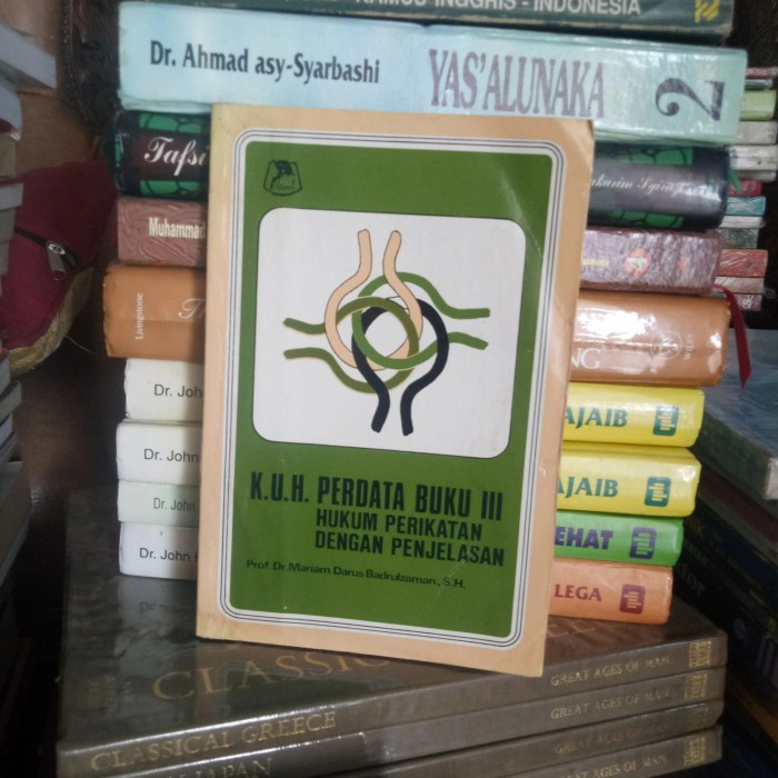 ORIGINAL BUKU KUH PERDATA BUKU 3 HUKUM PERIKATAN DENGAN PENJELASAN