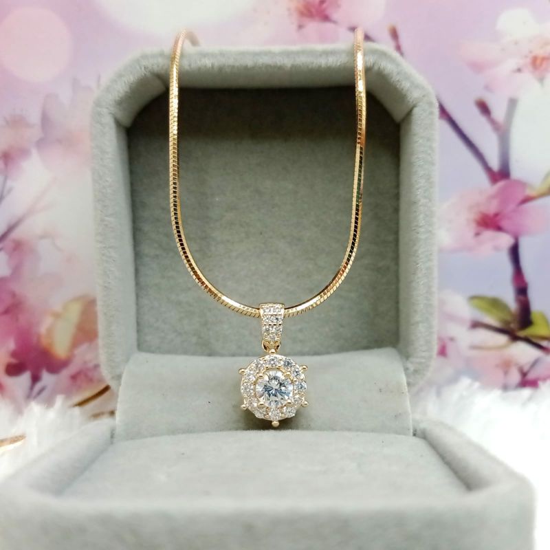 Kalung Xuping / kalung set kendari + cincin