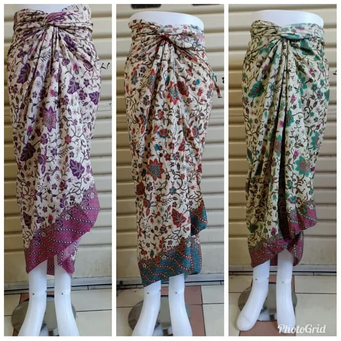 ROK LILIT / KAIN LILIT BAWAHAN KEBAYA/ ROK BATIK / BAWAHAN BATIK ANEKA PILIHAN MOTIF