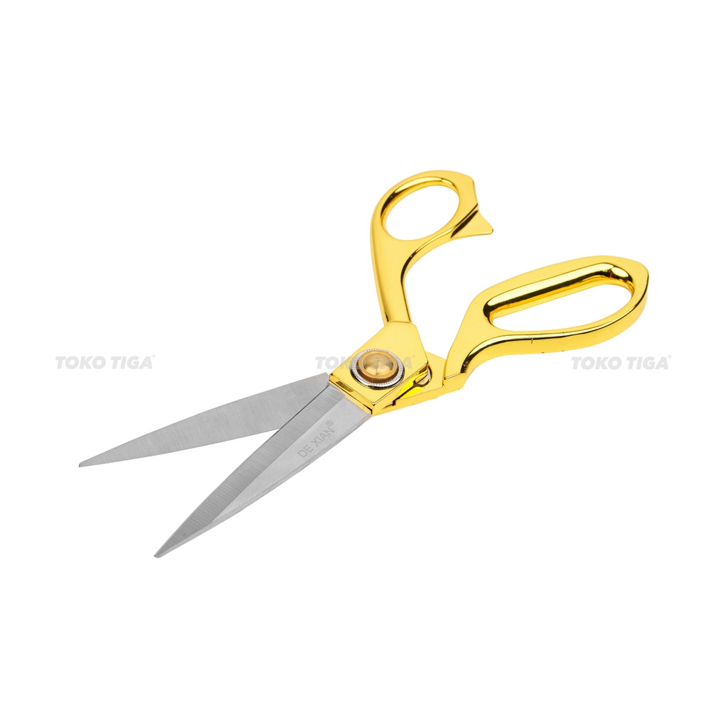 Gunting Emas K37 / Gunting Kain Tailoring Scissors 9,5 Inch DeXian