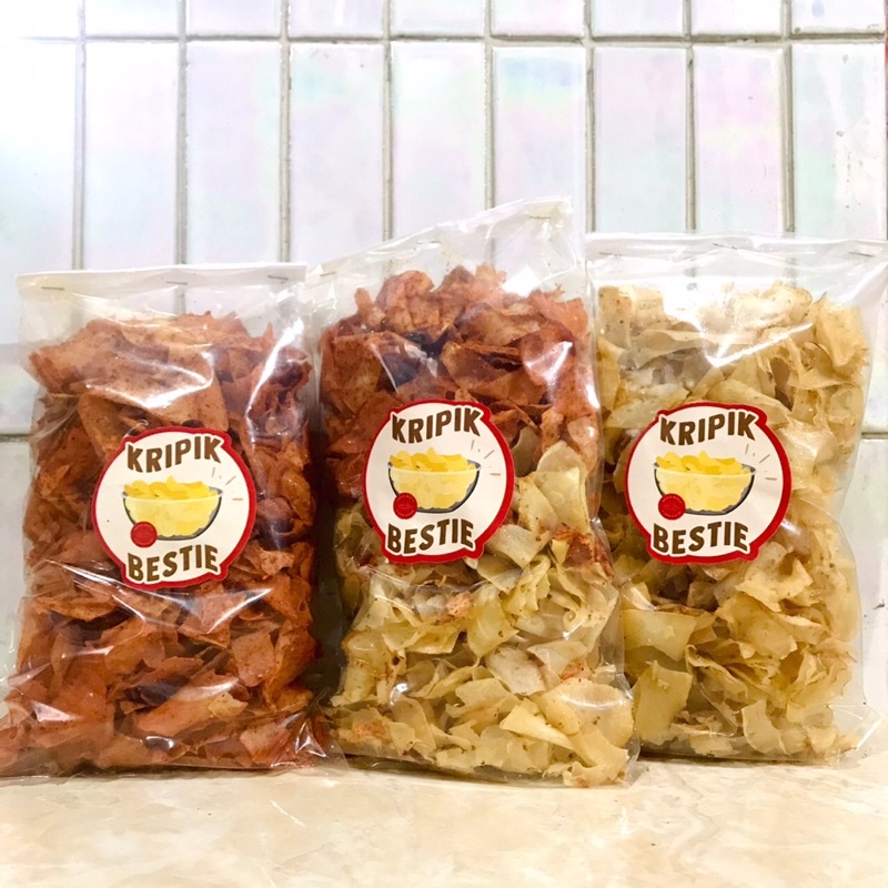 

BARU KRIPSET!!! kripik singkong pedas dan asin | KRIPIKBESTIE