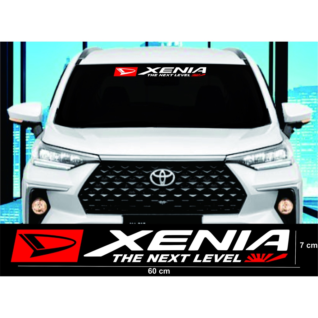 stiker kaca depan xenia stiker jdm mobil stiker racing