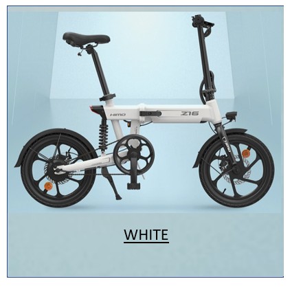 Sepeda listrik elektrik Xiaomi HIMO Z16 Folding Electric Power Assisted Bicycle Original