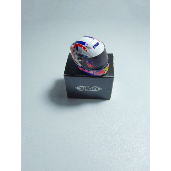 Miniatur helm Marc Marquez jerman 2021 skala 1:12