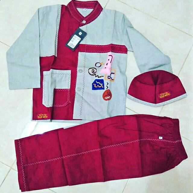 Baju muslim setelan anak laki-laki "CITRA BUSANA"