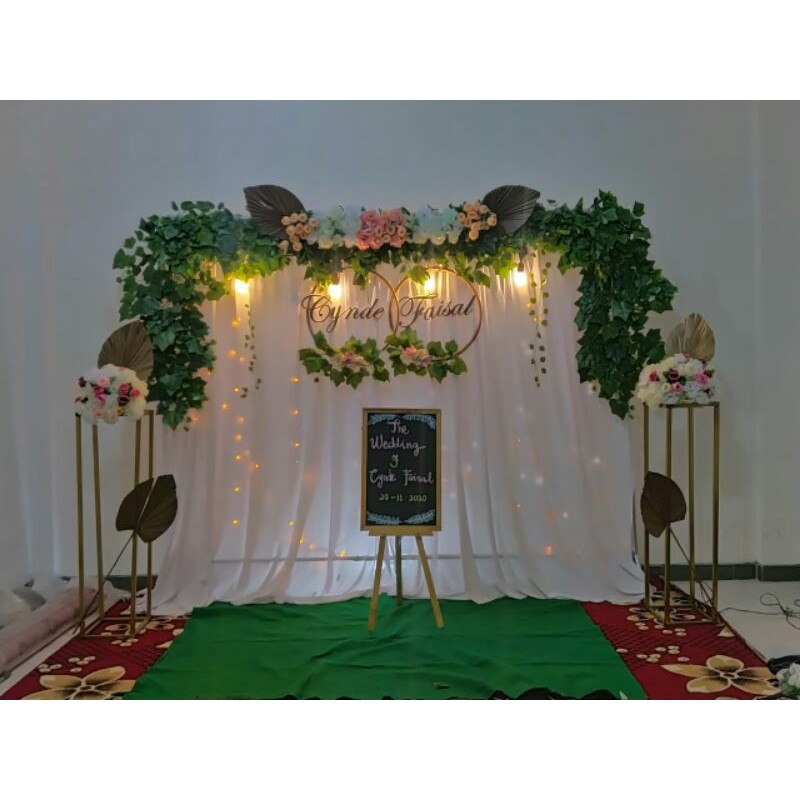 backdrop akad , backdrop lamaran