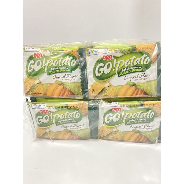 

Siantar top deo go potato kemasan 500 isi 20