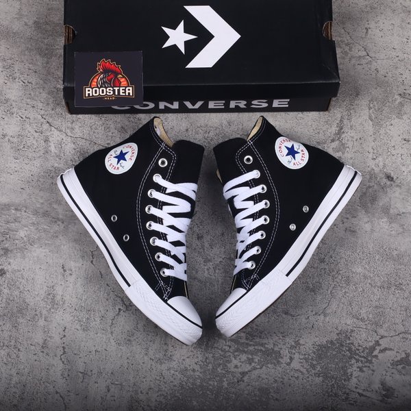 (BISA COD) SEPATU SNEAKERS CLASSIC CONVERSE ALLSTAR ALL STAR 70s TINGGI HITAM PREMIUM 36-44