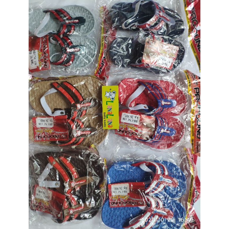 LZ.N41 sandal japit tali belakang anak bayi new era