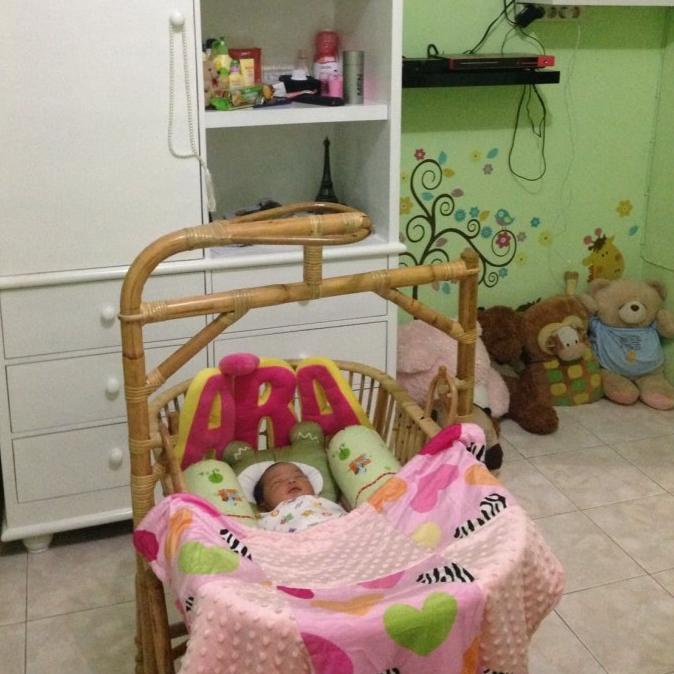 AYUNAN GANTUNG BAYI ROTAN KHUSUS ANAK "TERMURAH" ( WAJIB BACA DESKRIPSI )