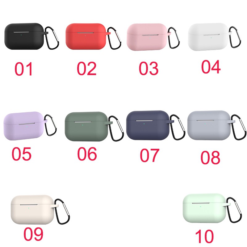 Soft Case Silikon TWS AirPods Pro + carabiner