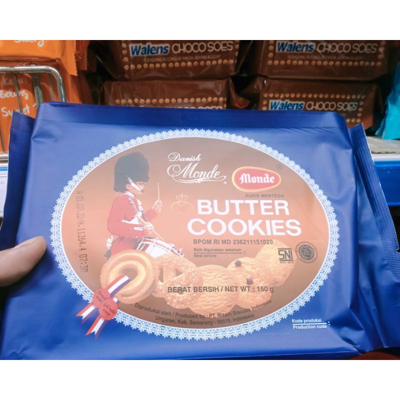 

monde butter cookies 150gr