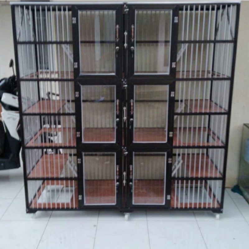 Kandang Kucing 6 Kamar