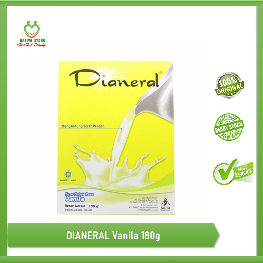 

DIANERAL 180 gr VANILA SUSU DIABETES