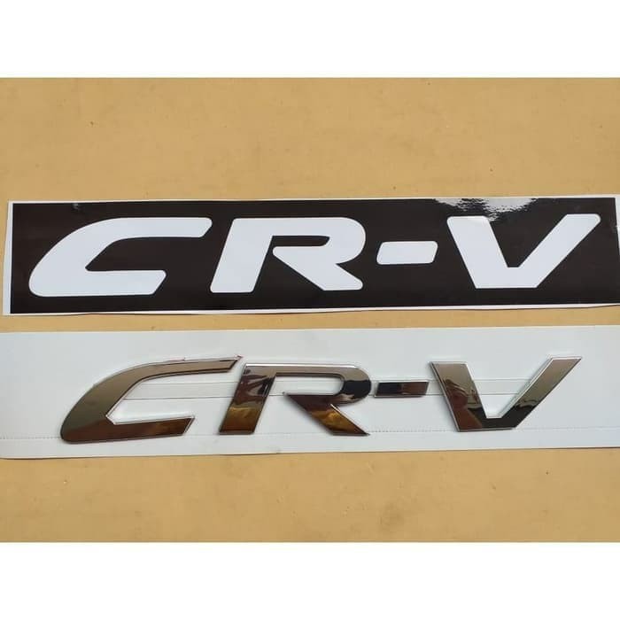 Emblem kap mesin mesin CRV chrome