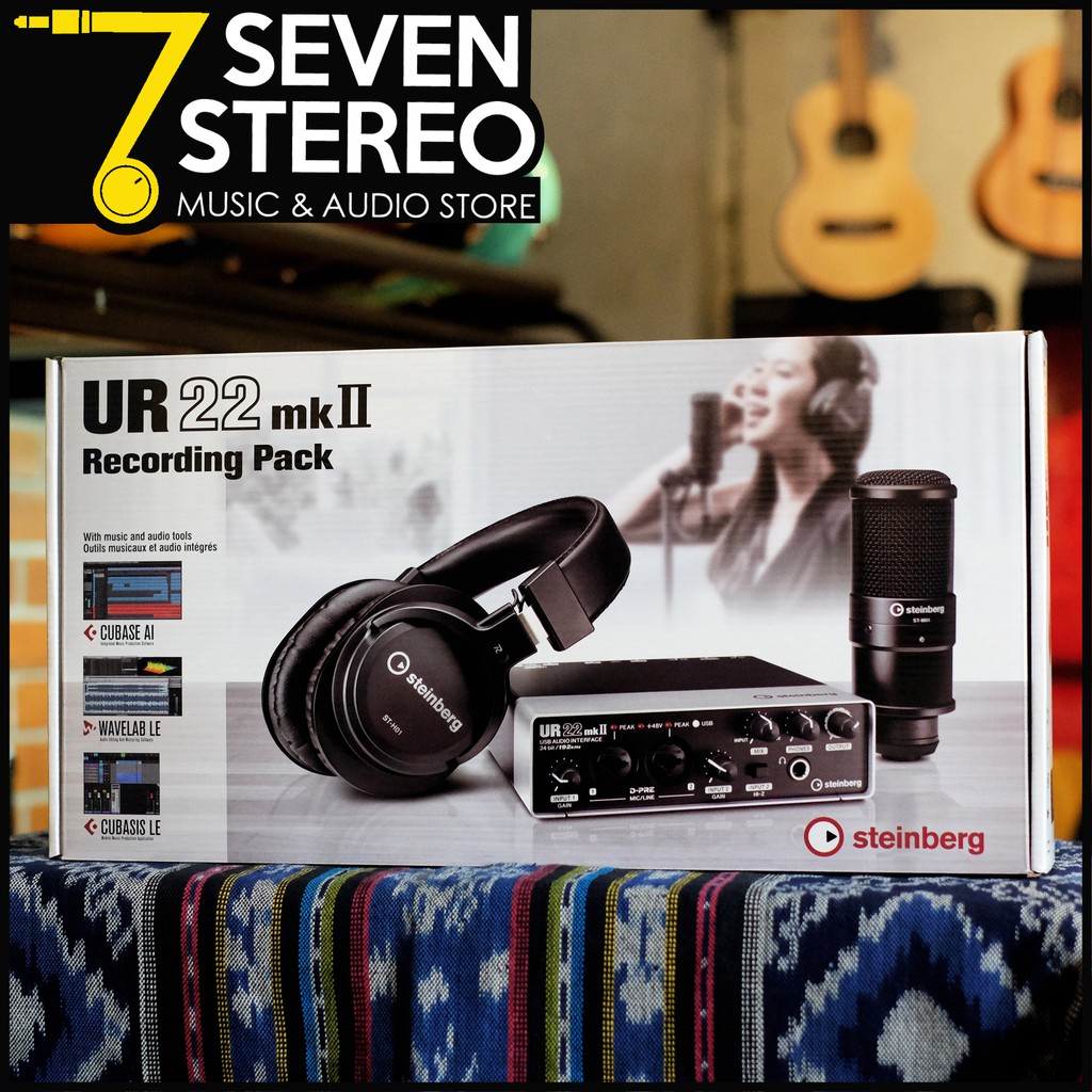 Steinberg UR22 MKII Recording Pack