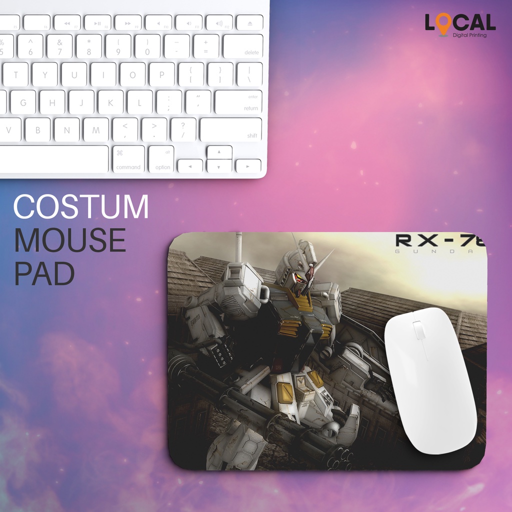 Custom Mousepad Anime Gundam - Local Print
