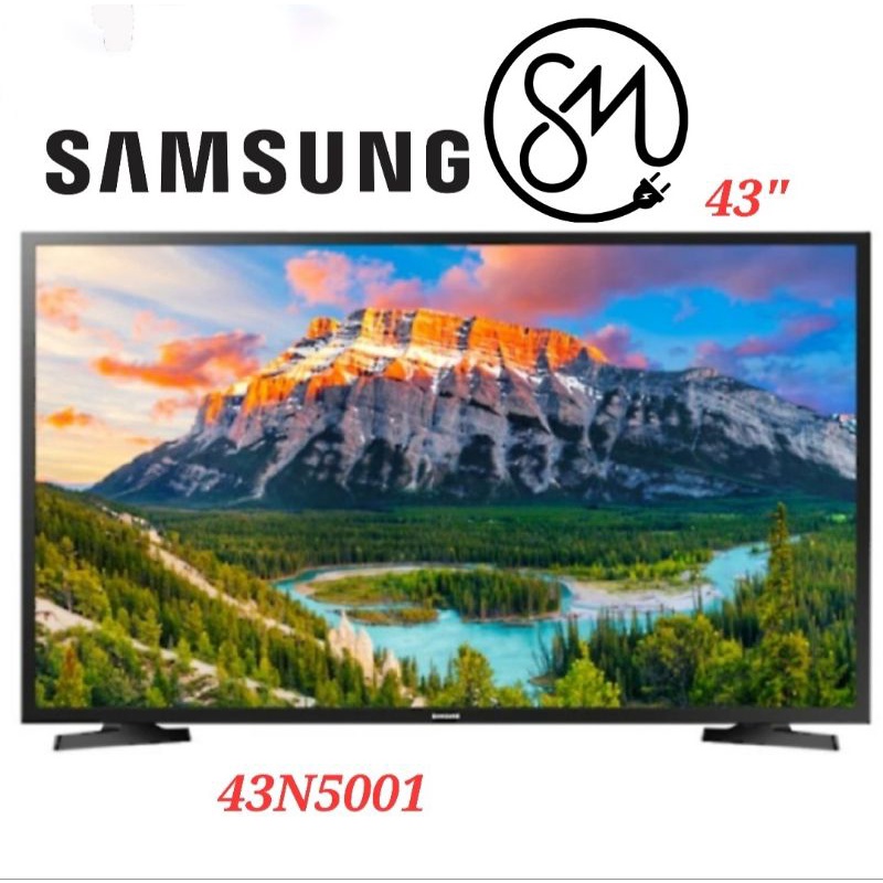 LED TV Samsung 43 inch 43N5001 43T5001 Digital Full HD inc