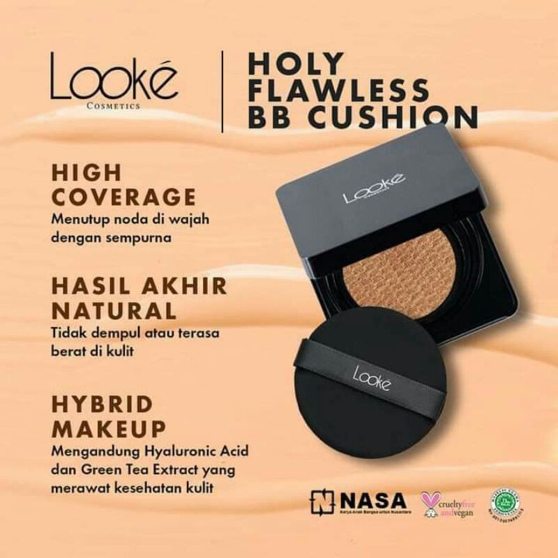 BB CUSHON LOOKE ASLI NASA ) BEDAK CAIR