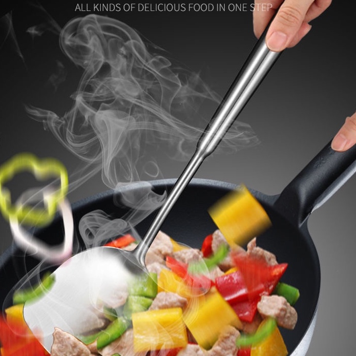 CEO Alat Masak Spatula Stainless 6 Varian - Spatula Kitchen Ware Set Stainless Spatula - Alat Masak All In One