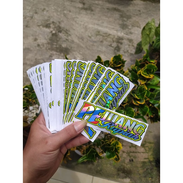 cutting sticker pejuang rupiah