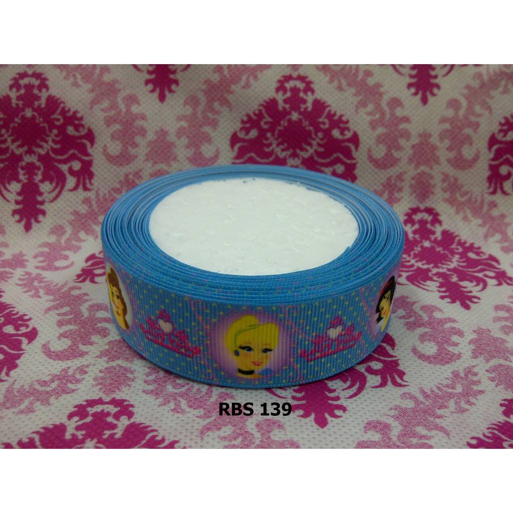 

[10 YARD] PITA GROSGRAIN MOTIF PRINCES SALE RBS 139