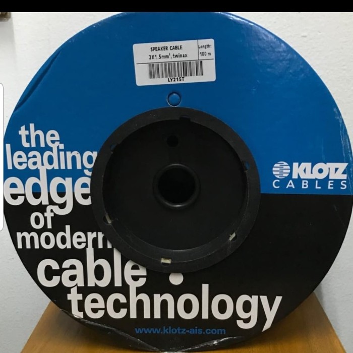 KABEL SPEAKER KLOTZ LY215T/LY 215T 2 X 1.5MM 100M ORIGINAL