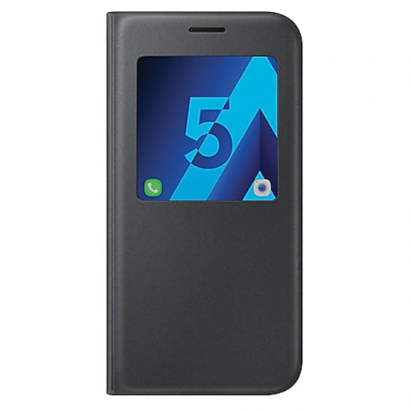 Samsung Galaxy A7 2017 Original S View Stand Cover A5 Flip Case Standing Casing