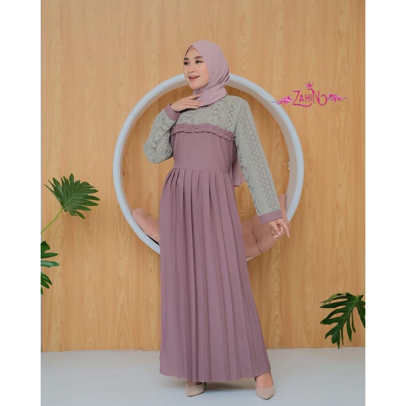 GAMIS SHAYRA MALIKA ZAHIN terbaru modis modern fashion style hits itycrepe baju kerja modis muslim