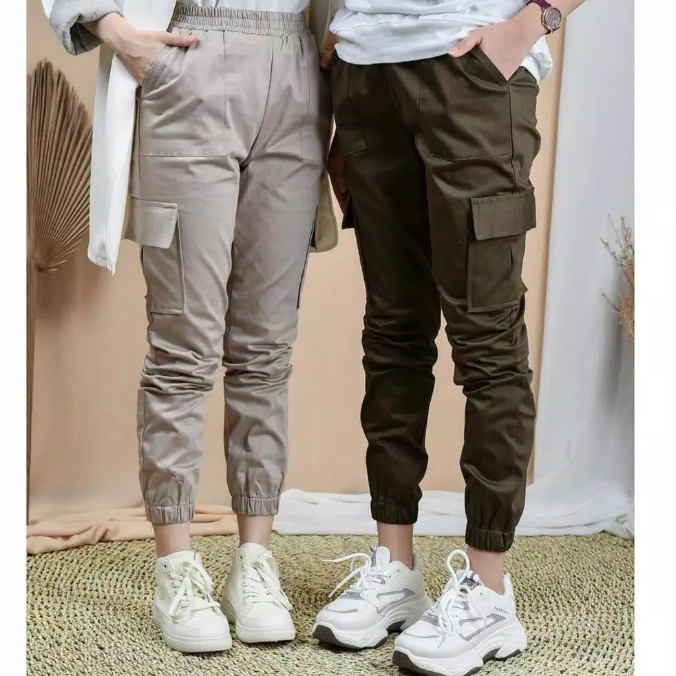 CELANA JOGER CARGO WANITA /CELANA JOGER TERLARIS/CELANA CARGO WANITA /CELANA CARGO TERMURAH