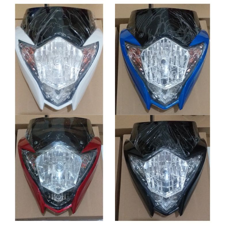Batok Satria Fu Facelift  2013 2014 2015 Headlamp Kepala Satria Fu Facelift fullset