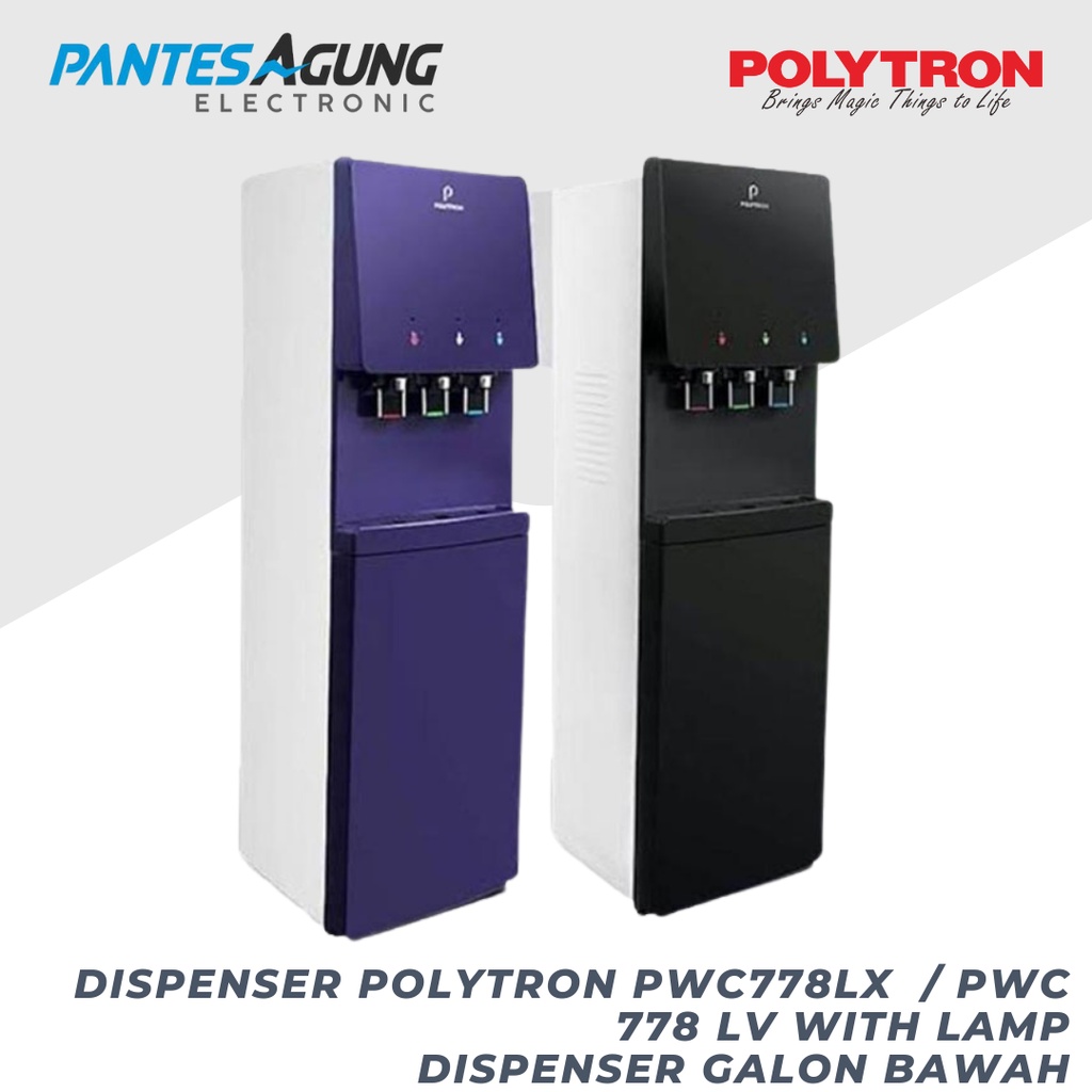 DISPENSER POLYTRON PWC778LX  / PWC 778 LV WITH LAMP DISPENSER GALON BAWAH