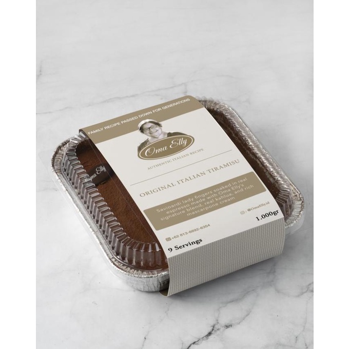 

Spesial Promo OMA ELLY KITCHEN TIRAMISU MEDIUM - WITHOUT KAHLUA