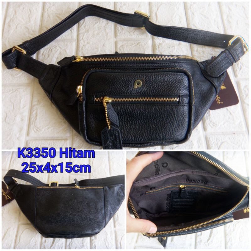 TAS PAPILLON K3350 WAISTBAG SELEMPANG KULIT MEWAH BERKUALITAS