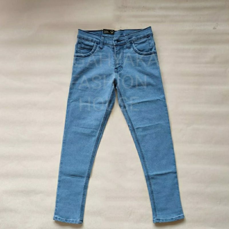 CELANA JEANS ANAK TANGGUNG 8-15 TAHUN SIZE 24-25-26 BAHAN 14 OZ TEBAL MELAR DAN ADEM MADE IN BANDUNG