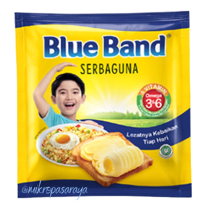 

butter-mentega- blueband margarin 200 gram -mentega-butter.