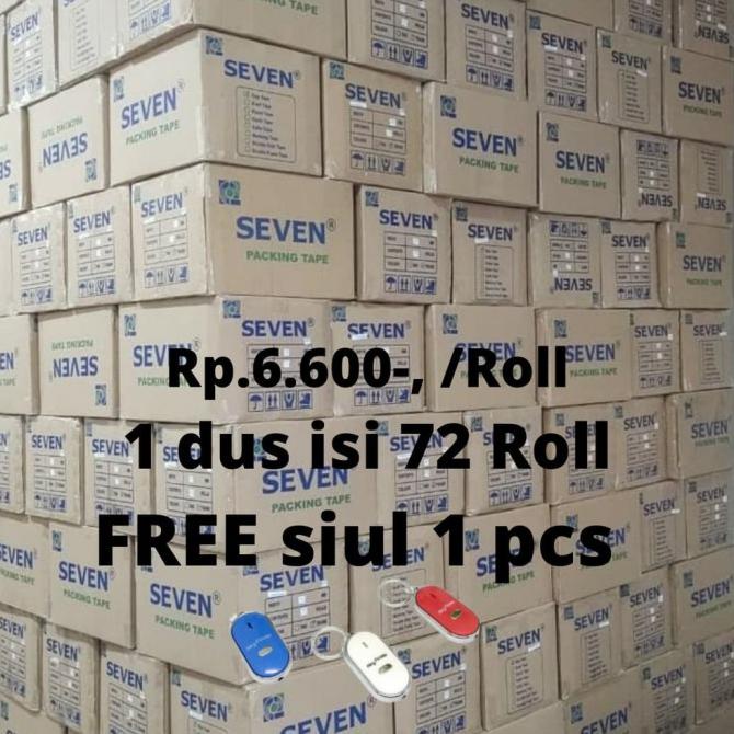 

Promo Lakban Bening 45X100Y Isi 72 Roll Gosend Siul Kbg Fauzinarman