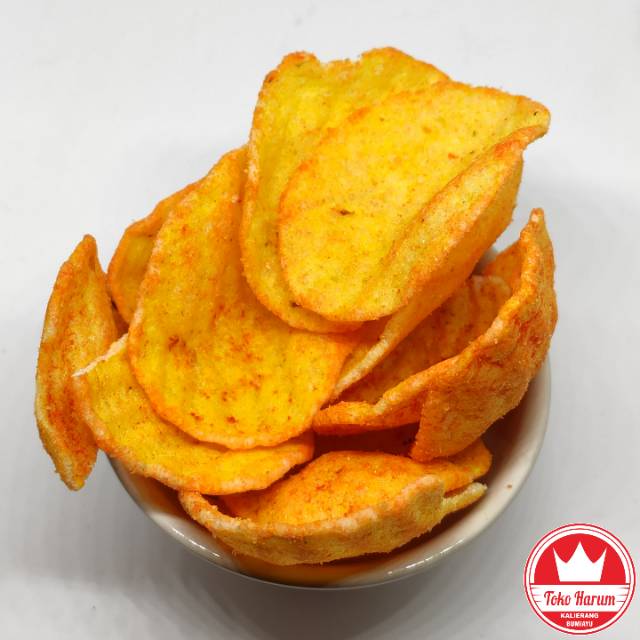 

Piscoklegit_ Keripik Puyur Singkong 200 Gram [Harum Snack Official] Snack Kiloan Renyah Enak Gurih