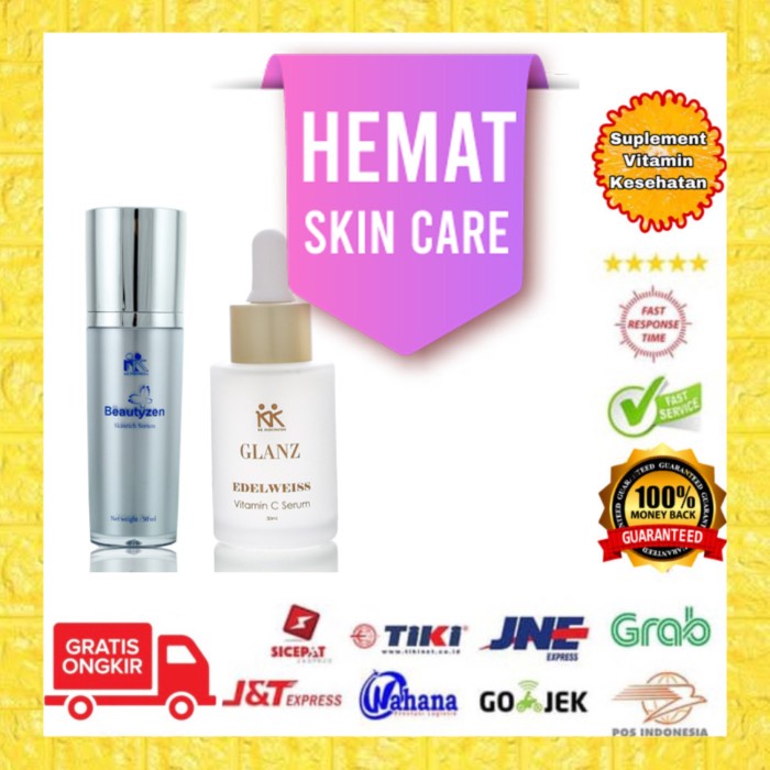 Skinrich Serm dan Vitamin c serum glanz KK Indonesia ORI KECANTIKAN