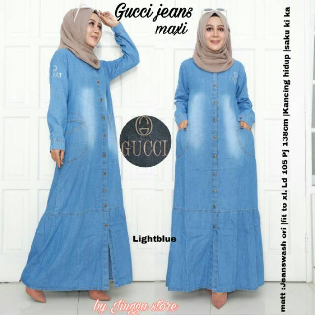 Gucci Jeans Maxi