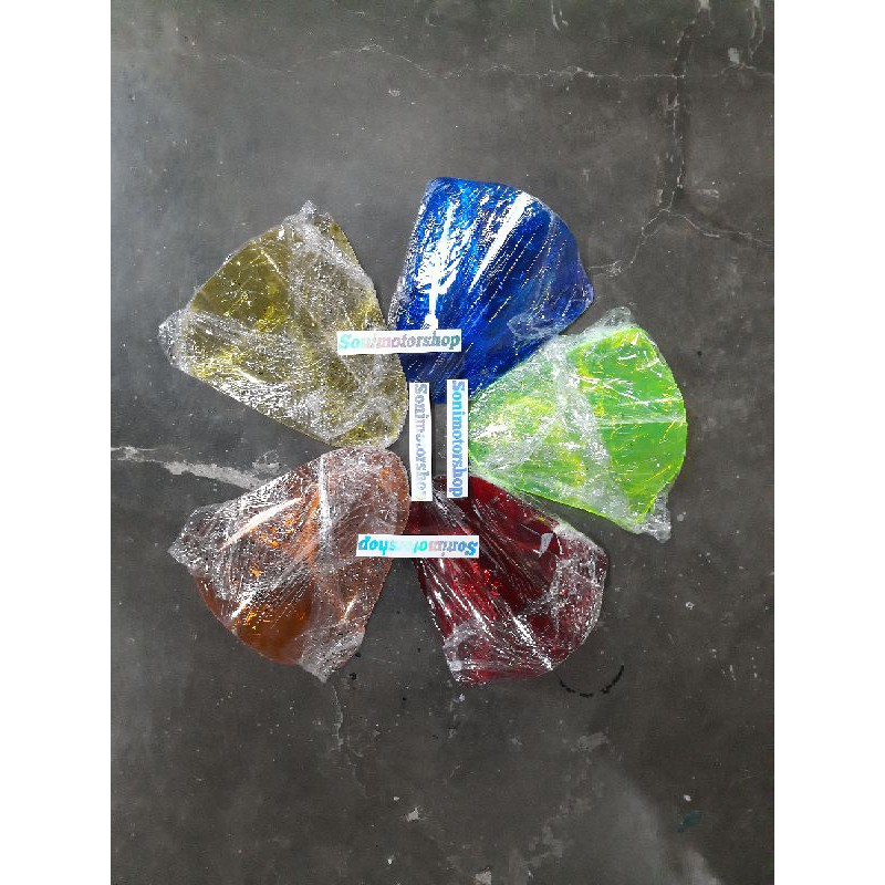 windshield visor aerox old new hijau merah biru kuning orange