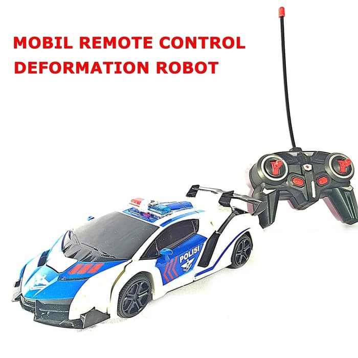 Mainan Anak Terbaru MAINAN MOBIL REMOT / RC MOBIL LAMBORGHINI BERUBAH JADI ROBOT DARI REMOT lz