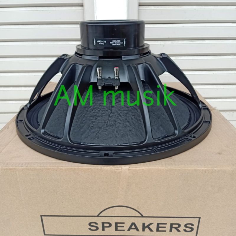 SPEAKER COMPONENT SUBWOOFER 12 INCH APOLLO AW2147N 21"