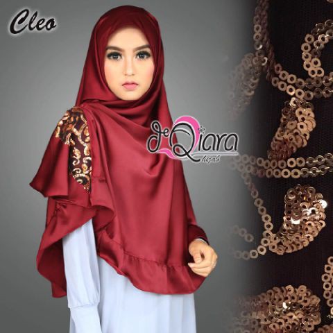 Hijab instan Cleo ori deqiara