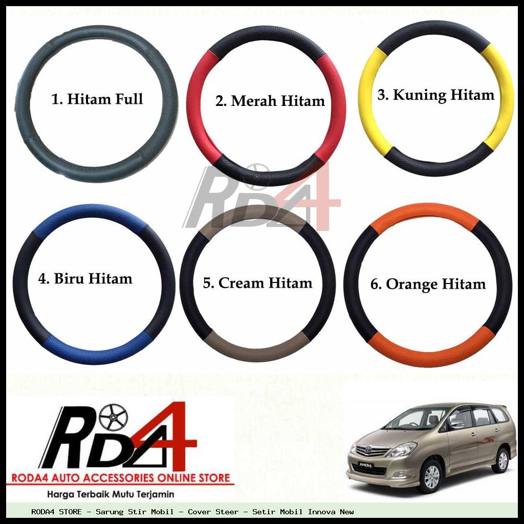 Sarung Stir Mobil - Cover Steer - Setir Mobil Innova New