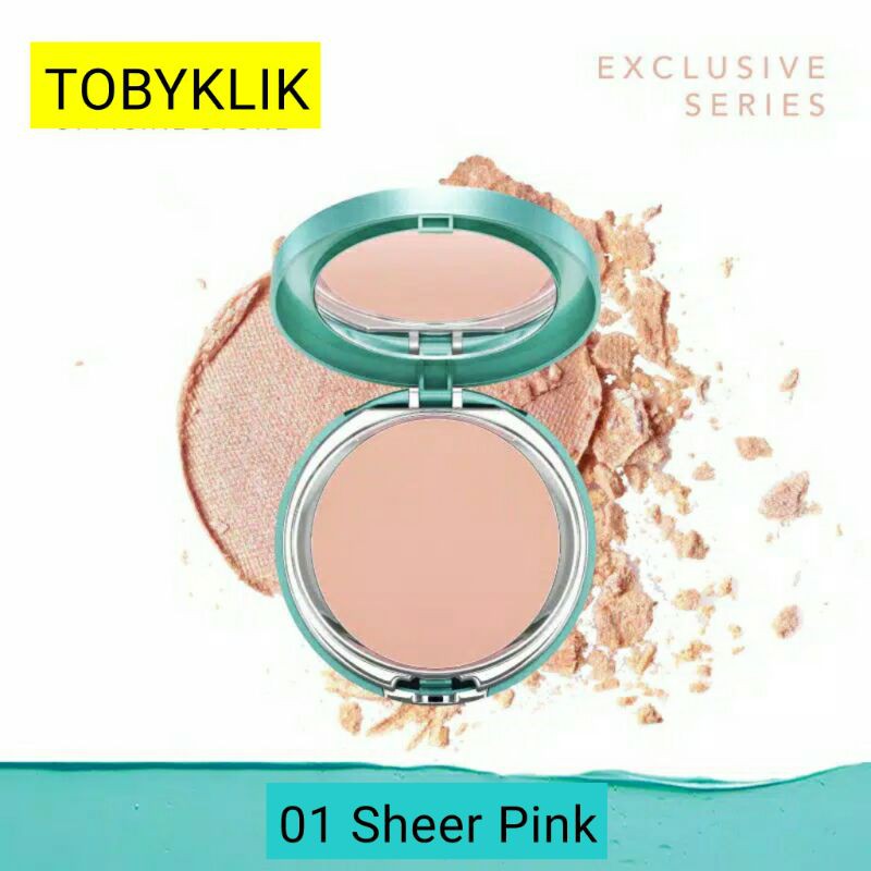 Wardah Exclusive Two Way Cake 01 Sheer Pink 12 g