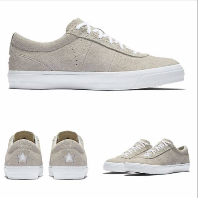 converse one star suede cream